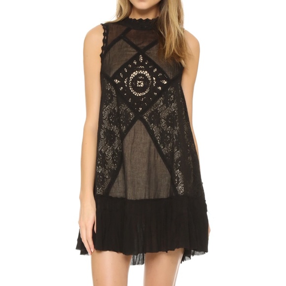 Free People Dresses & Skirts - Free People Angel Lace Tunic Dress